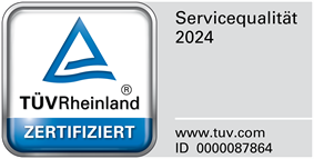 Autoservice Becker GmbH ist von TÜV Rheinland zertifiziert Bild mit Zertifikat von TÜV-Rheinland